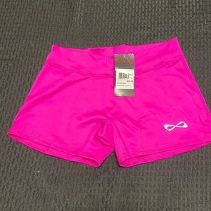 Infinity Hot Pink 3” Spandex Work Out Spandex Shorts